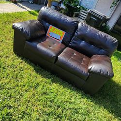 brown armchair, 6 feet x3