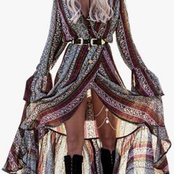 Multi Colored Maxi Dress 