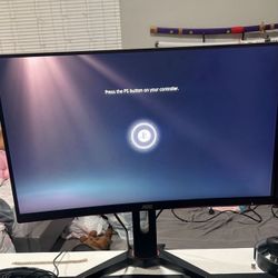1 Curved 24 Inch 165htz Adjustable Gaming Monitor (open To Offers)