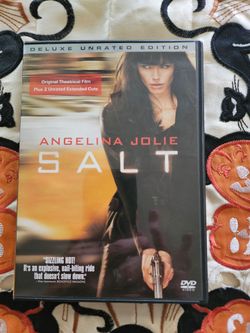 Salt DVD 2010 Deluxe Unrated Edition Angelina Jolie Action Thriller Widescreen