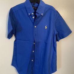Boys Ralph Lauren Shirt Size 8 Small 