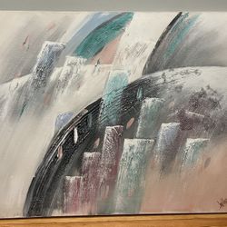 Large Lee Renolds Painting 