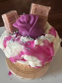 Strawberry Short Cake Cupcake Wax Melt 