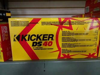 New Kicker car audio 4 inch speaker pair