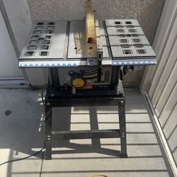 Ryobi 10" TABLE SAW WITH STEEL STAND