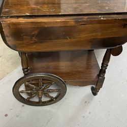 Antique Serving Cart 