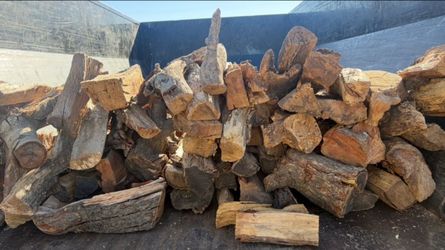Dry Split Almond mix Firewood!!!Ready to burn seasoned Wood!!!