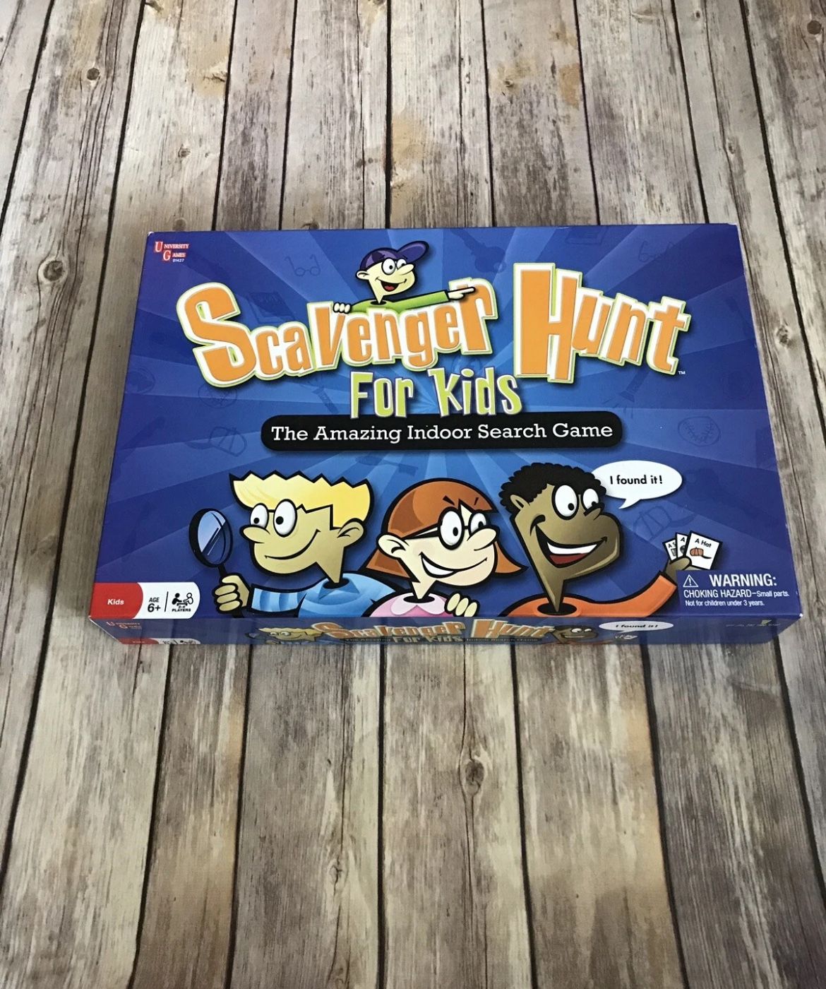 Scavenger Hunt for Kids Board Game Brand Indoor Search Game University Games