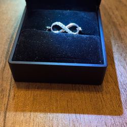 Elegant Sterling Silver Infinity Heart Bracelet