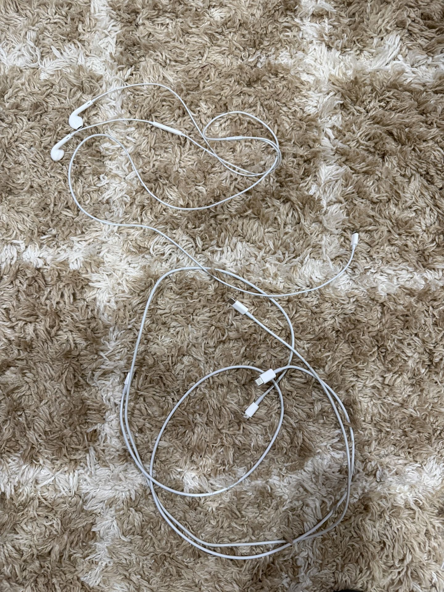 iPhone Charger Cords And Earphones