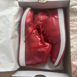 Red Air Jordan 1 Mids