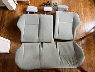 FREE Toyota Corolla 2010 Rear Seats