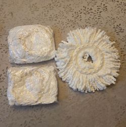 3-Pack Microfiber Spin Mop Replacement Heads