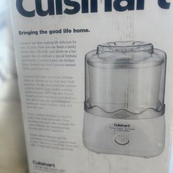 Cuisinart Ice Cream And Sorbet Maker 