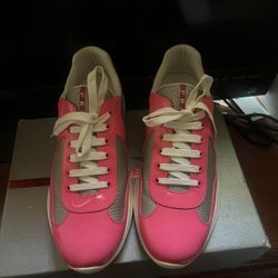 Pink Prada Cups Size 43/10