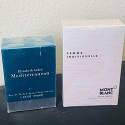 Perfumes Mont Blanc And Elizabeth Arden