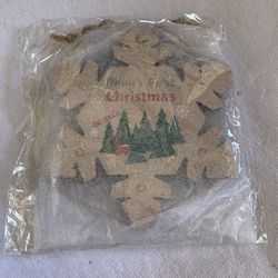 NEW BABYS FIRST CHRISTMAS ORNAMENT