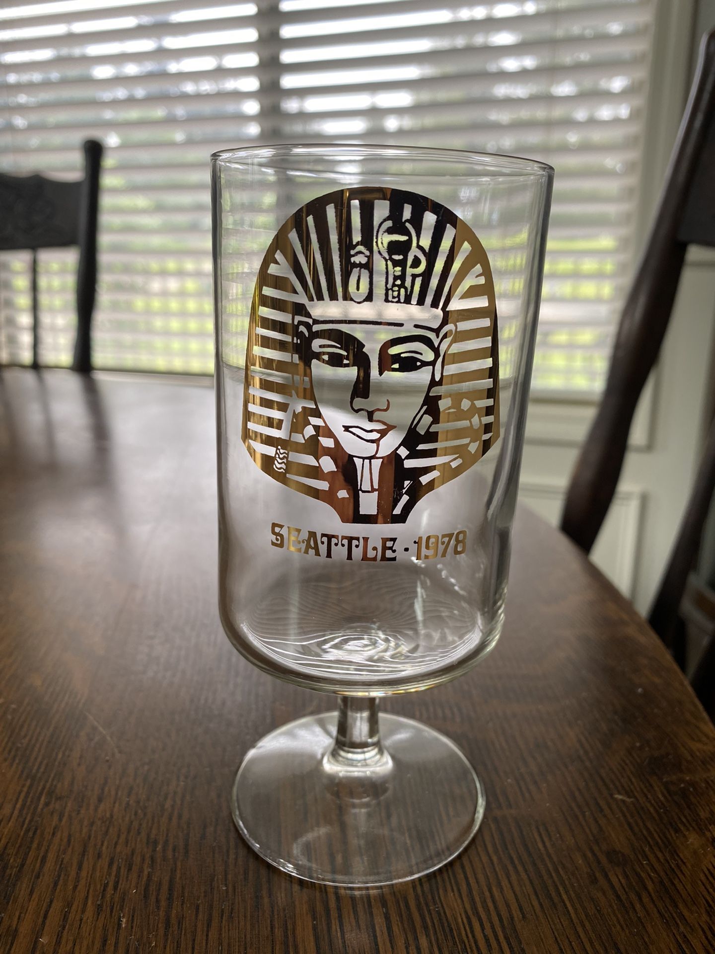 Vintage King Tut Seattle 1978 Exhibit Glasses