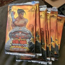 Tekken 5 Sealed Booster Packs