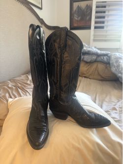 Botas vaqueras negras