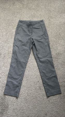 Checkered women’s office pants size M