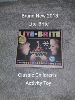 Brand New 2018 Lite-Brite Classic Children's Activity Toy