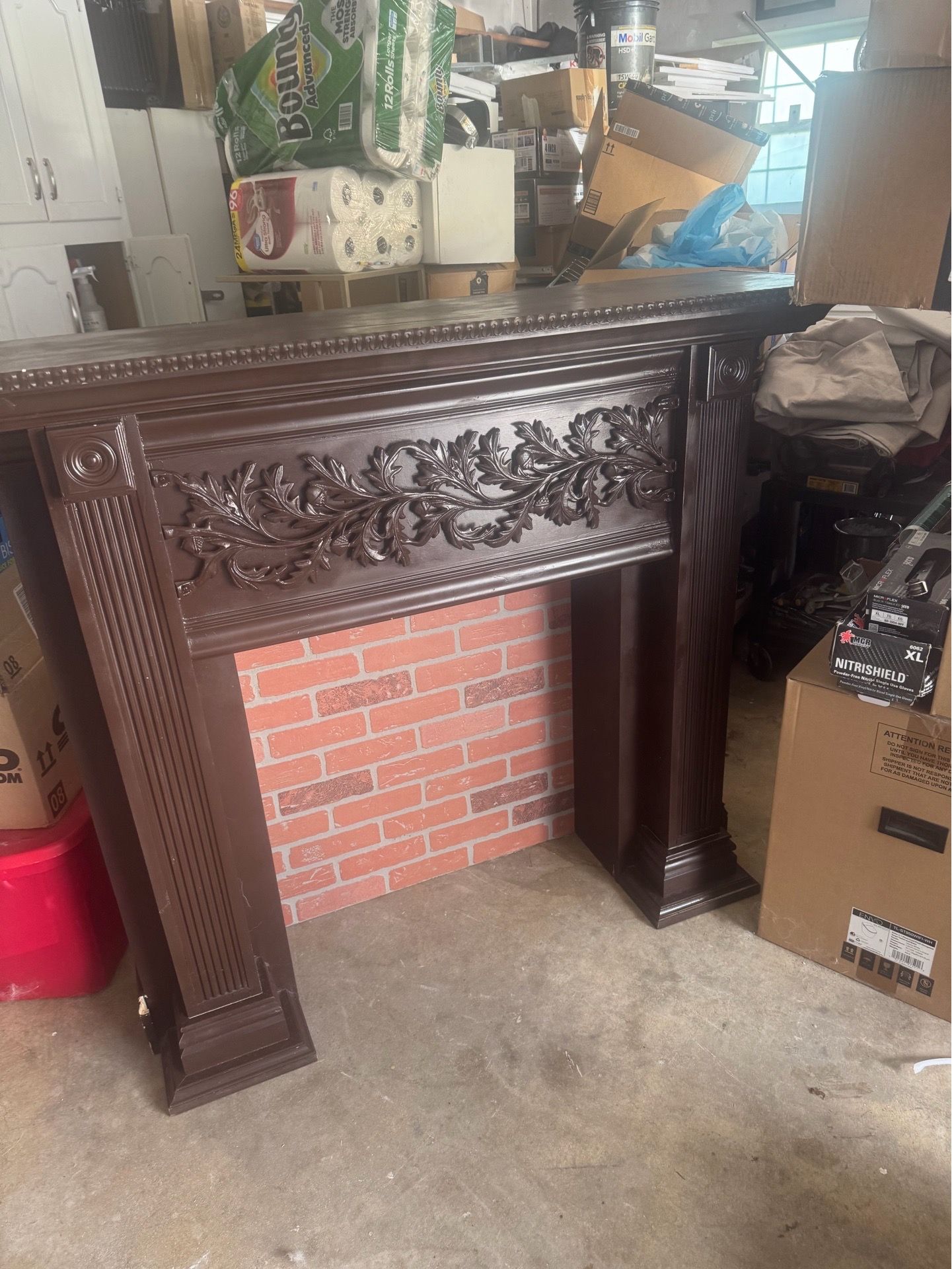 chimenea madera