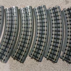 Mth 7 Pieces Of Curved Realtrax O Scale