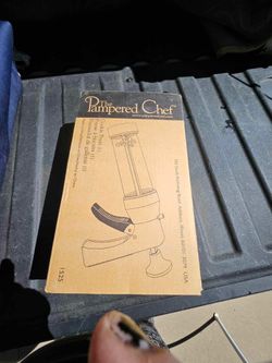 Pampered Chef Cookie Press