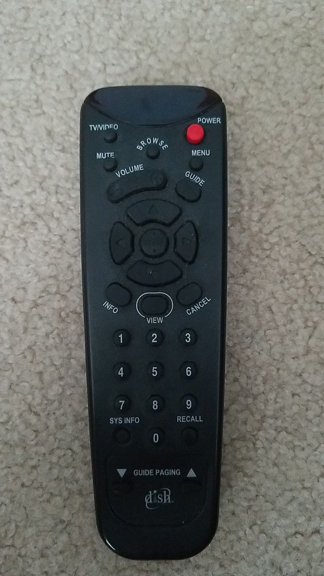 Vintage Dish Network Remote
