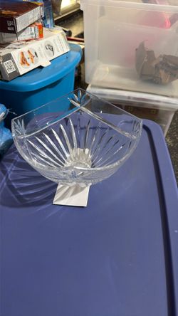 Vintage Crystal Bowl $15