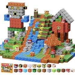 150 PCS Magnetic Blocks, 2X Magnetic Force, 0.8in