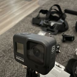 GoPro Cameras and Accessories (Everything Stays Together)