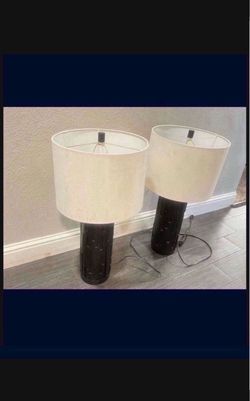 Night Stand Lamps In Very Good Condition $80