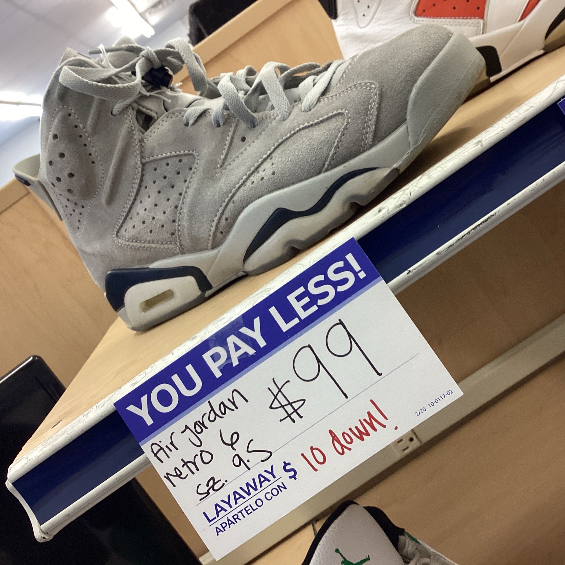 Air Jordan Retro 6 Size 9.5