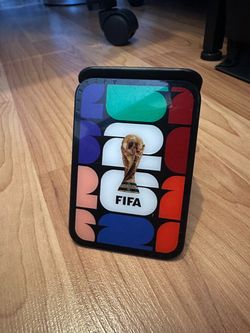 CASETiFY FIFA Wireless Magnetic Phone Stand, Adjustable Angle, Matte Black
