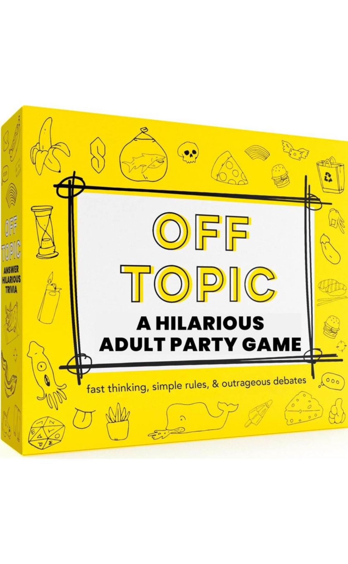 OFF TOPIC Party Game for Adults - Fun Adult Board Games for Groups