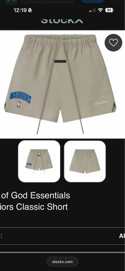 Essential fear of god warrior classic shorts