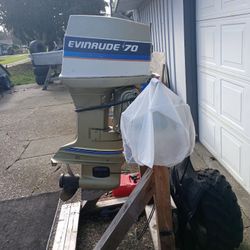 1977 Evinrude 70hp