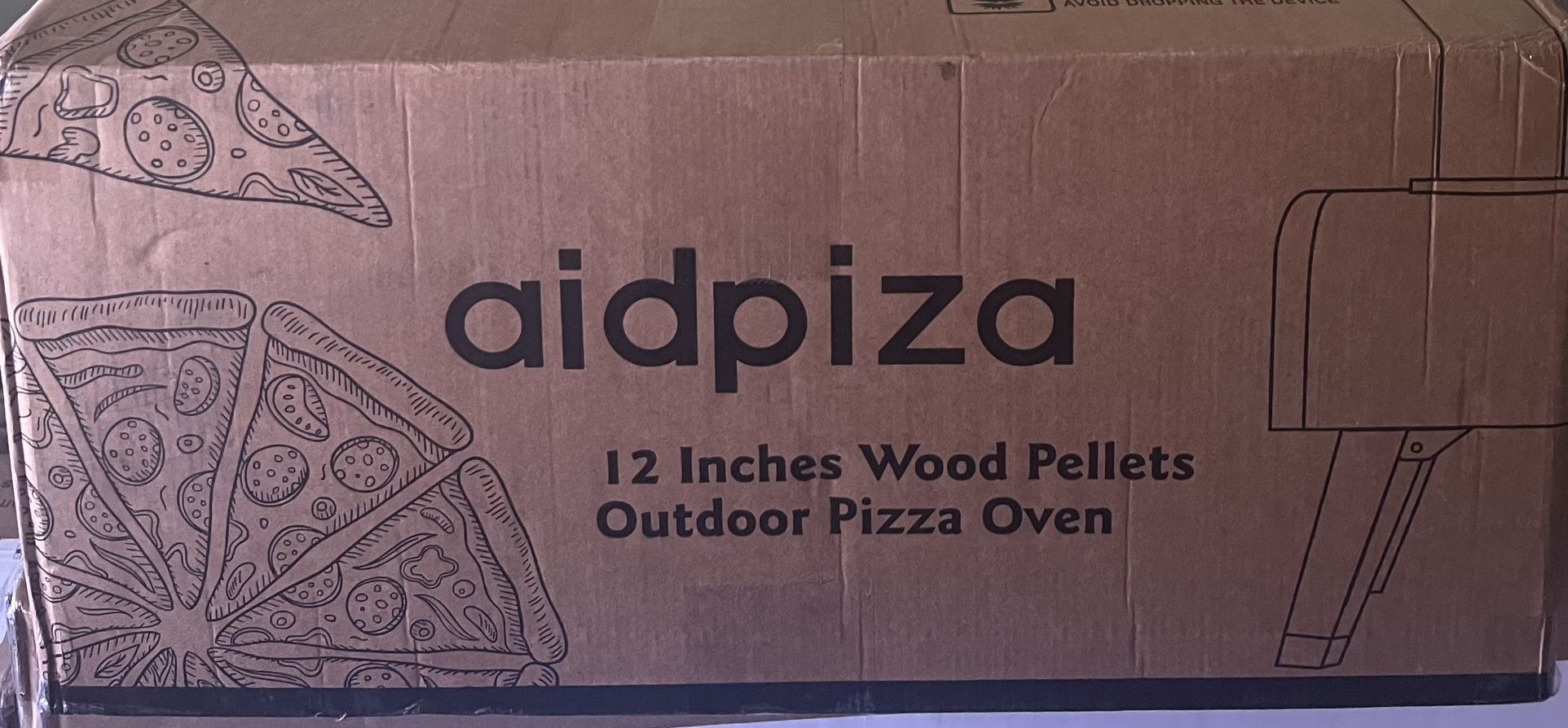 Pizza Oven Outdoor 12 Wood Fired Pizza Ovens Pellet Pizza Stove for Outside, Portable Stainless Steel Pizza Oven for Backyard Pizza Maker Portable Mo