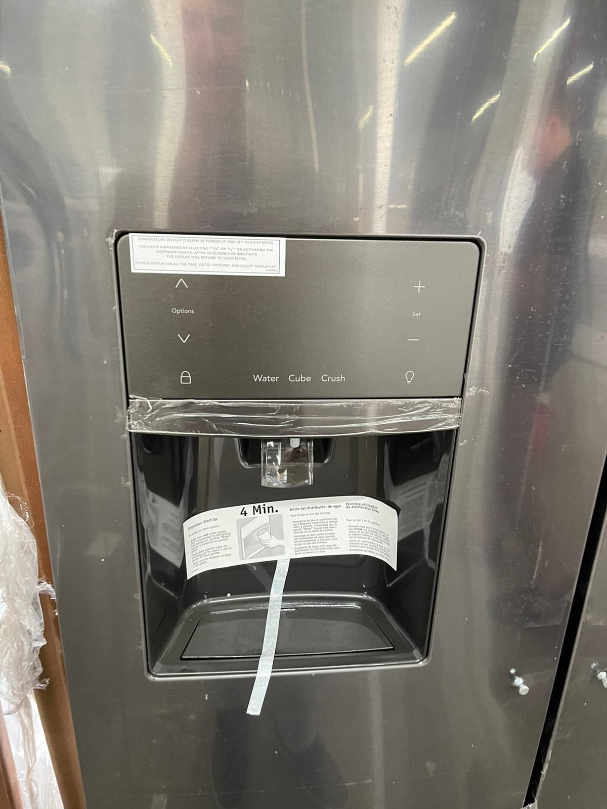 Frigidaire Black stainless steel French Door Fridge