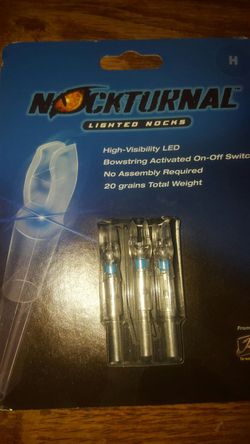 Nockturnal lighted nocks BLUE-H