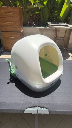 Breeze Litter Box Covered for None Clumping Litter