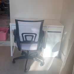 Small Desk And Chair Combo 