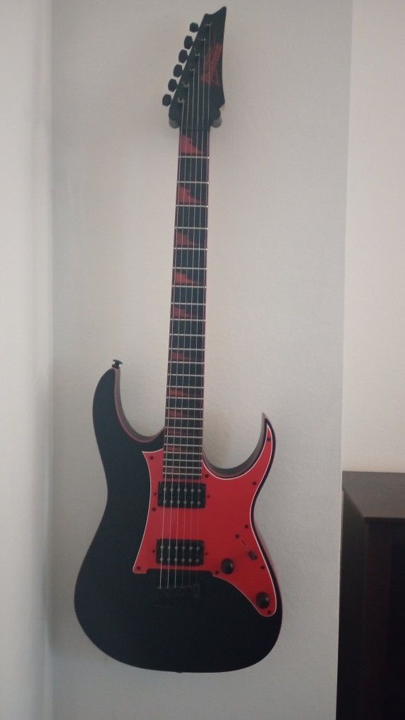 Ibanez GRG131DX GRG Series Electric Guitar Flat Black
