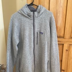 Patagonia Sweatshirt Sweater Type Zip Up Front