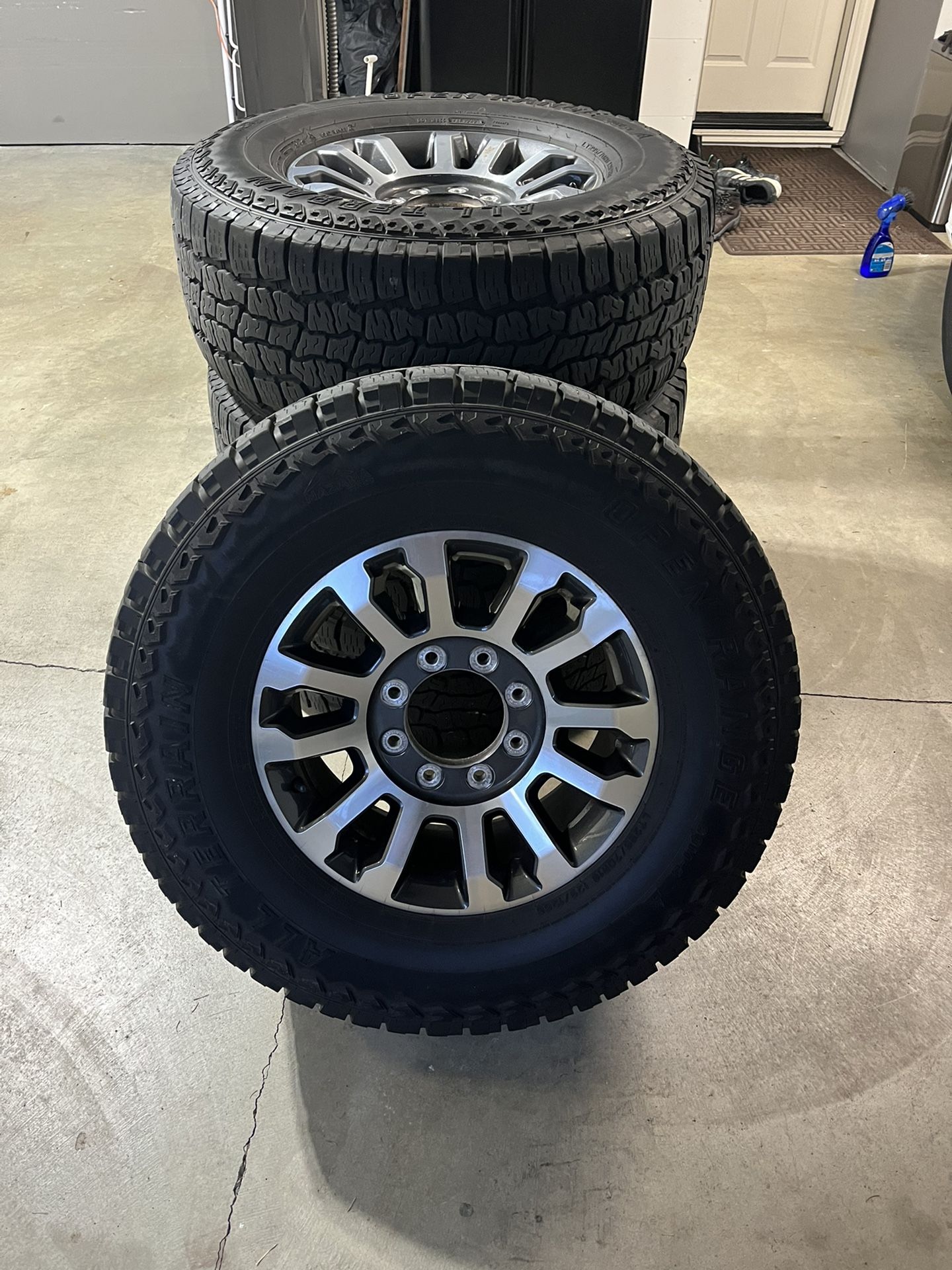 Ford F250/F350 Wheels And Open Range A/T Tires for Sale in Auburn, WA