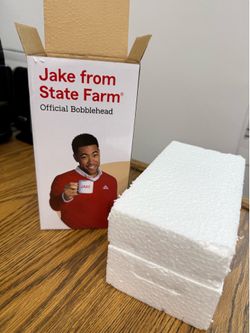 Jake from State Farm Bobblehead RARE