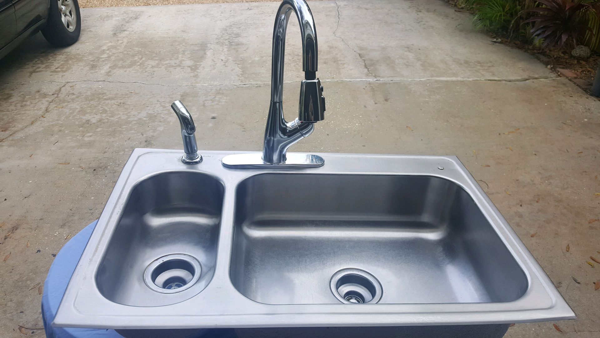 Stainless Steel Kitchen / Utility Sink excellent condition
