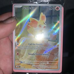 Sealed Fennekin Promo Card